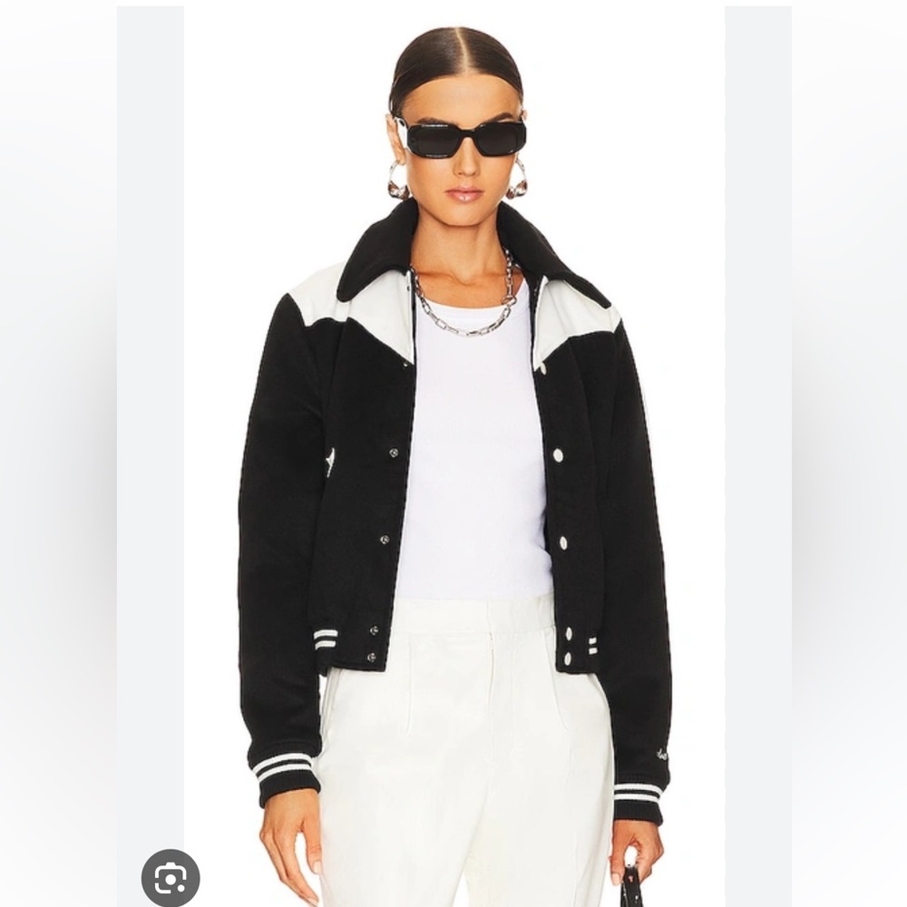 Stylish Black and White Women's Jacket